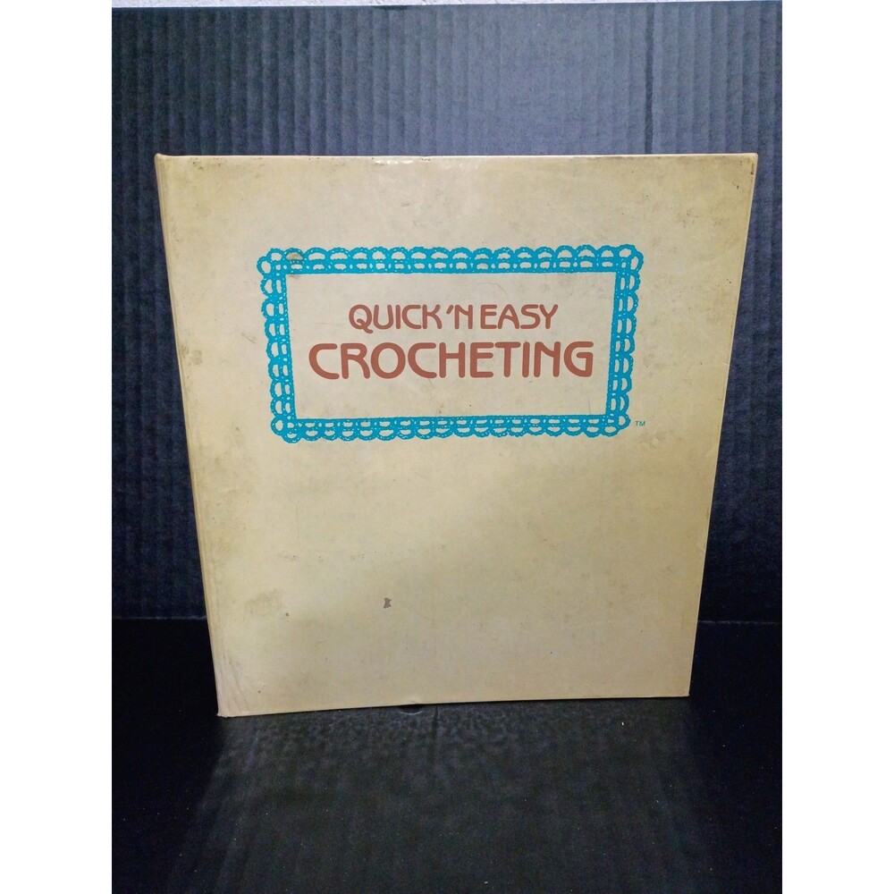 Quick 'N Easy Crocheting Binder Pattern Book Marshall Cavendish 1985 Women's Fas